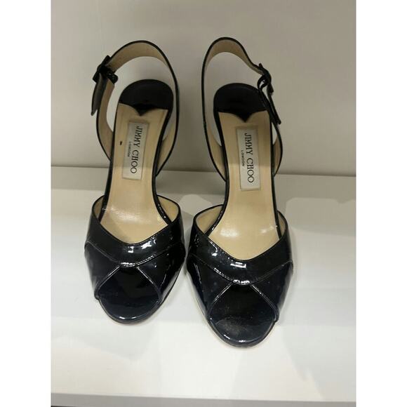 Jimmy Choo Patent Leather Heels - Size 38 - Picture 2 of 5